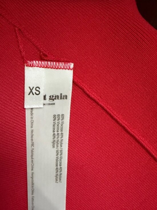 Cult Gaia Cristos Dress – Red, Size XS - Picture 5 of 5